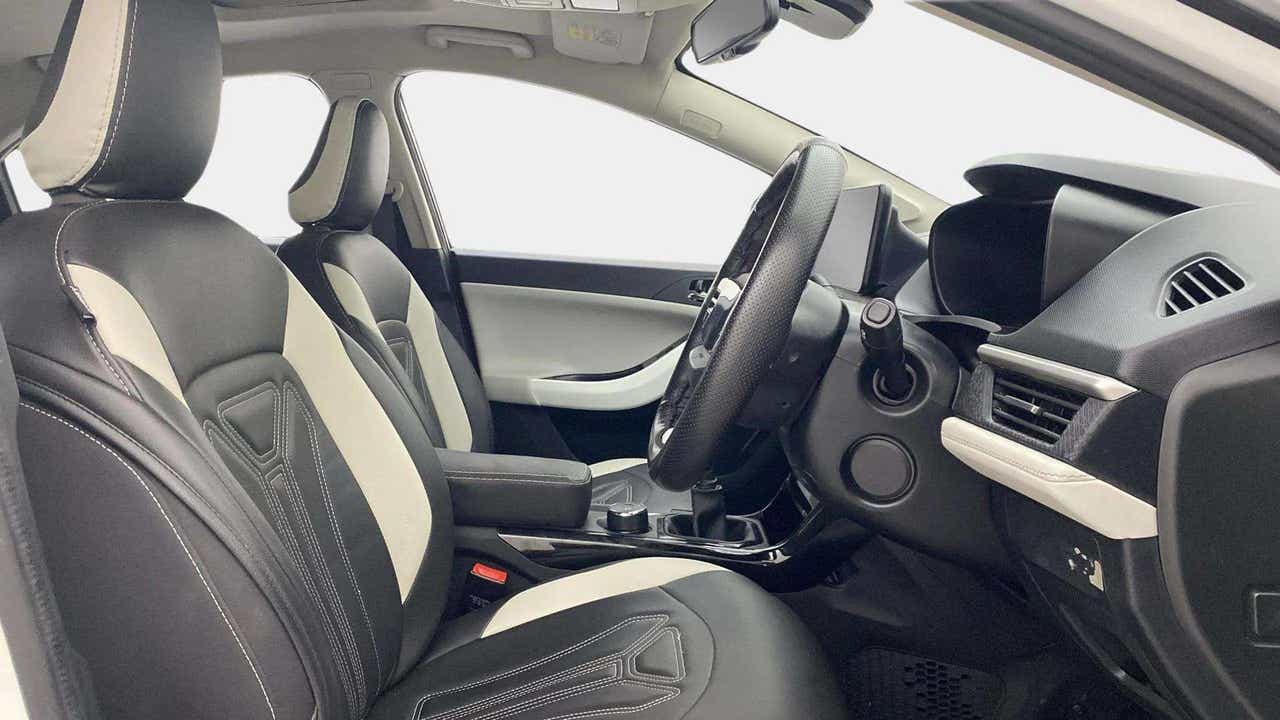 Interior dashboard view of a Tata Nexon 2017-2023