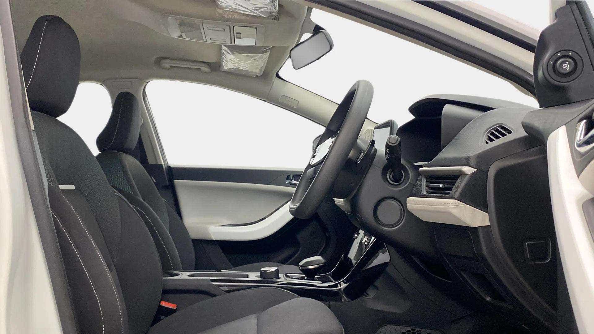 Interior dashboard view of a Tata Nexon