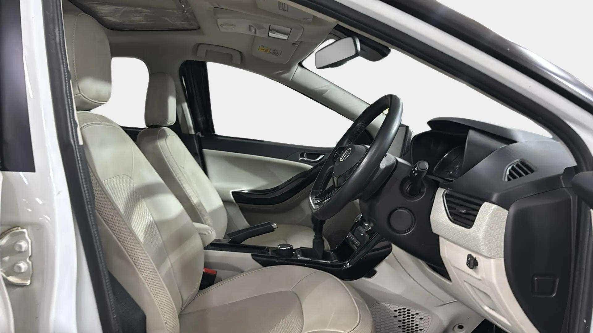 Interior dashboard view of a Tata Nexon 2017-2023