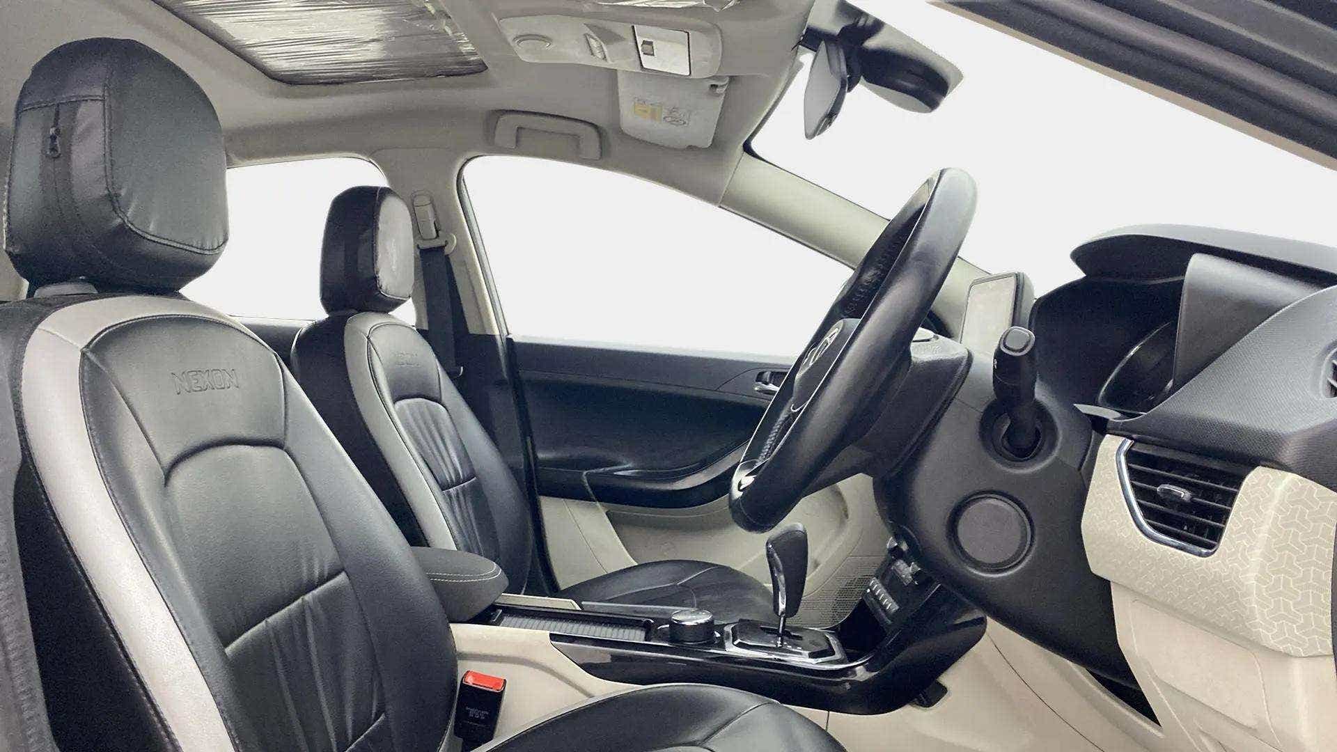 Interior view of a Tata Nexon 2017-2023