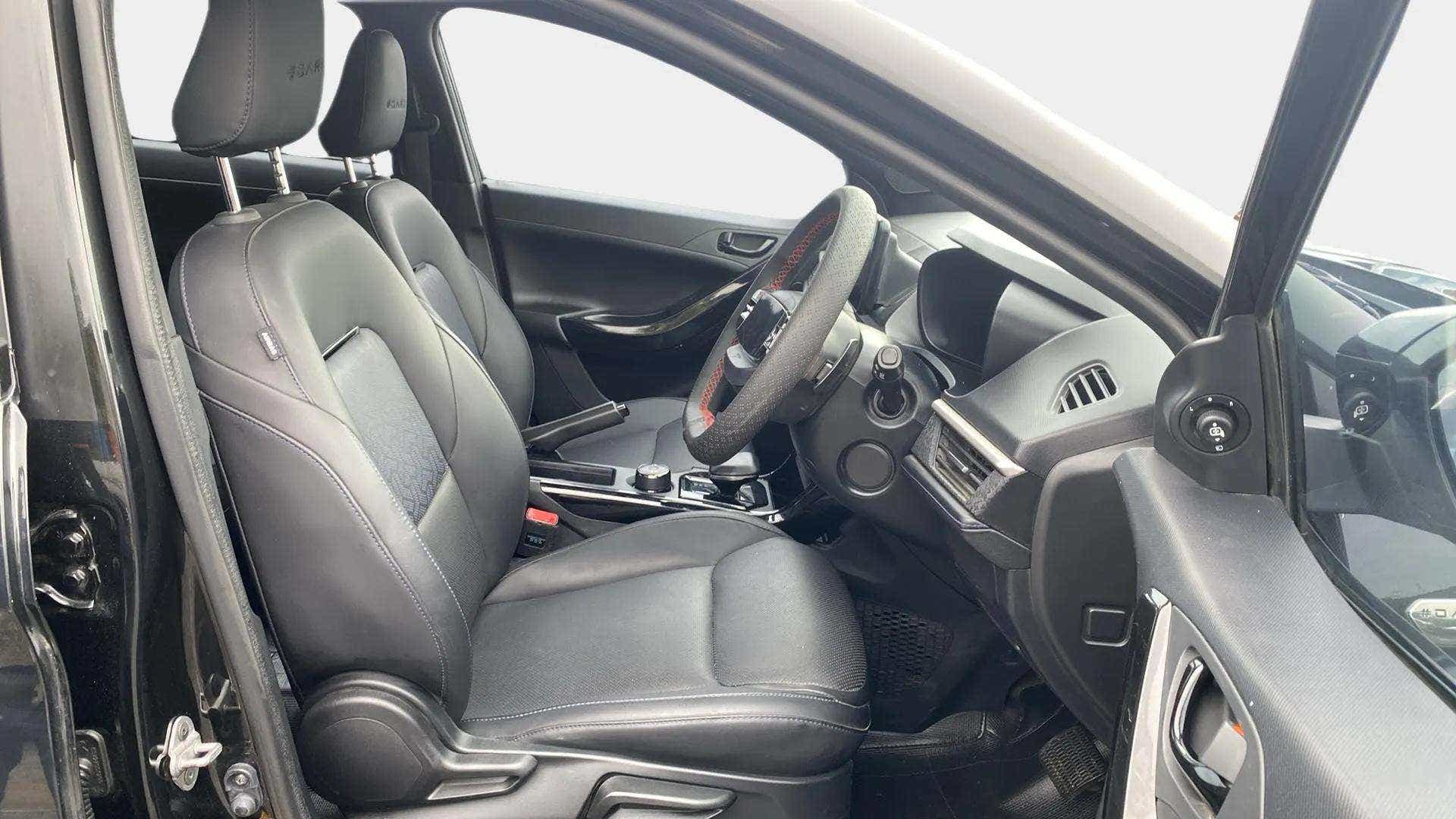 Front interior view of a Tata Nexon