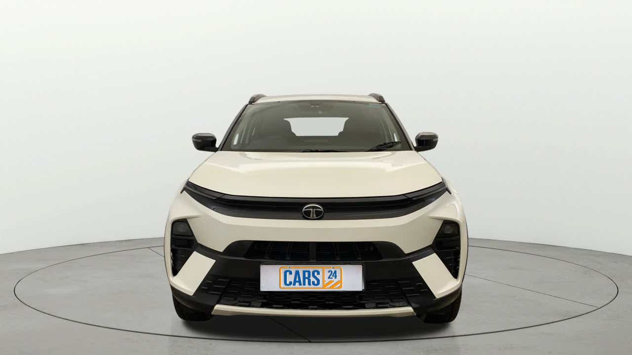 Front view of a Tata Nexon