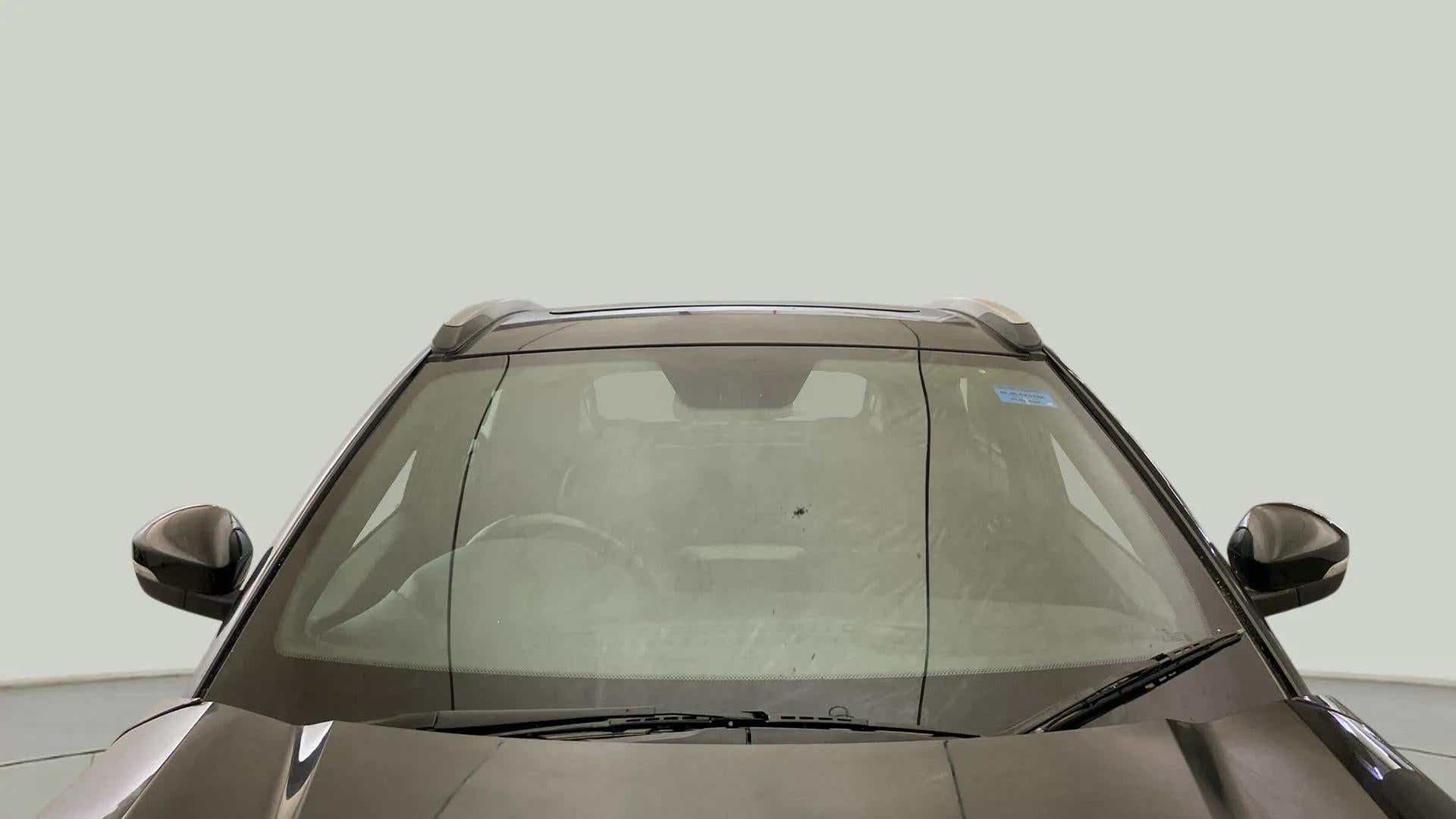 Front windshield and roof view of a Tata Nexon 2017-2023