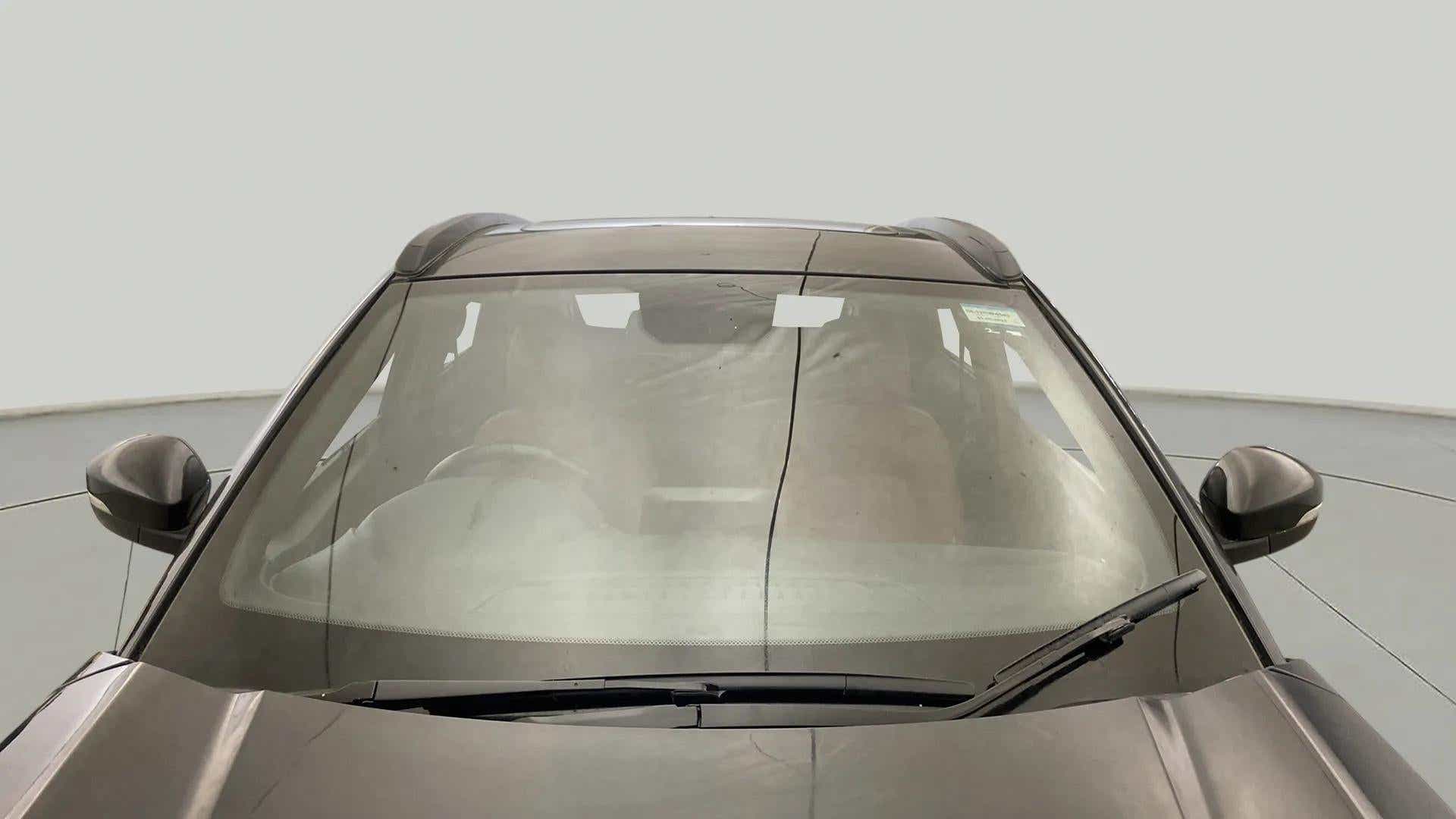 Front windshield view of a Tata Nexon 2017-2023