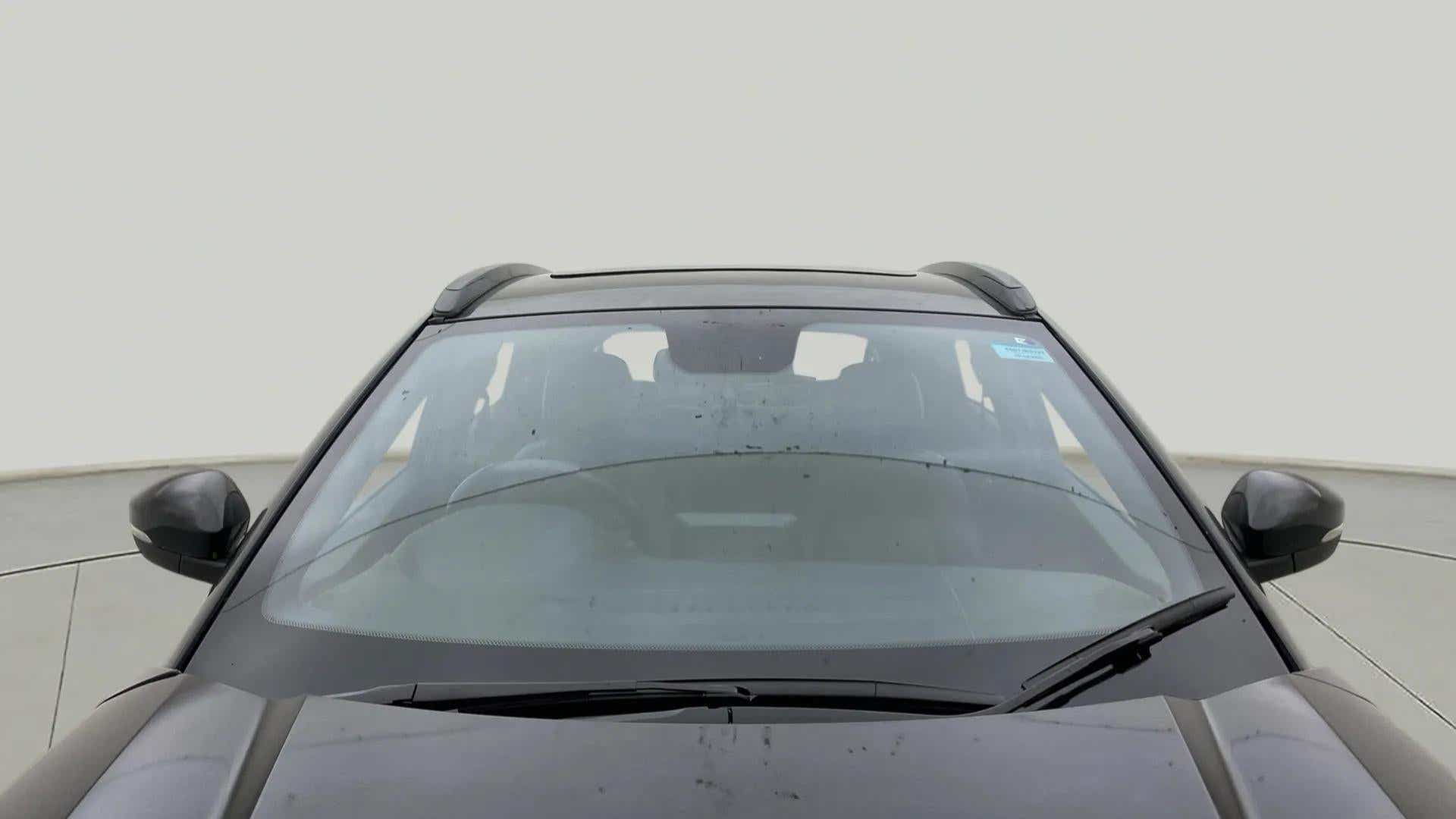 Front windshield and roof view of a Tata Nexon 2017-2023