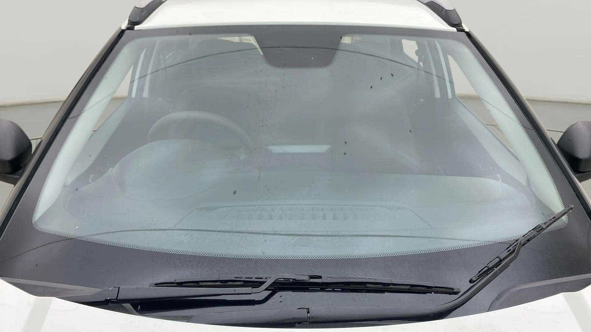 Front windshield view of a Tata Nexon 2017-2023