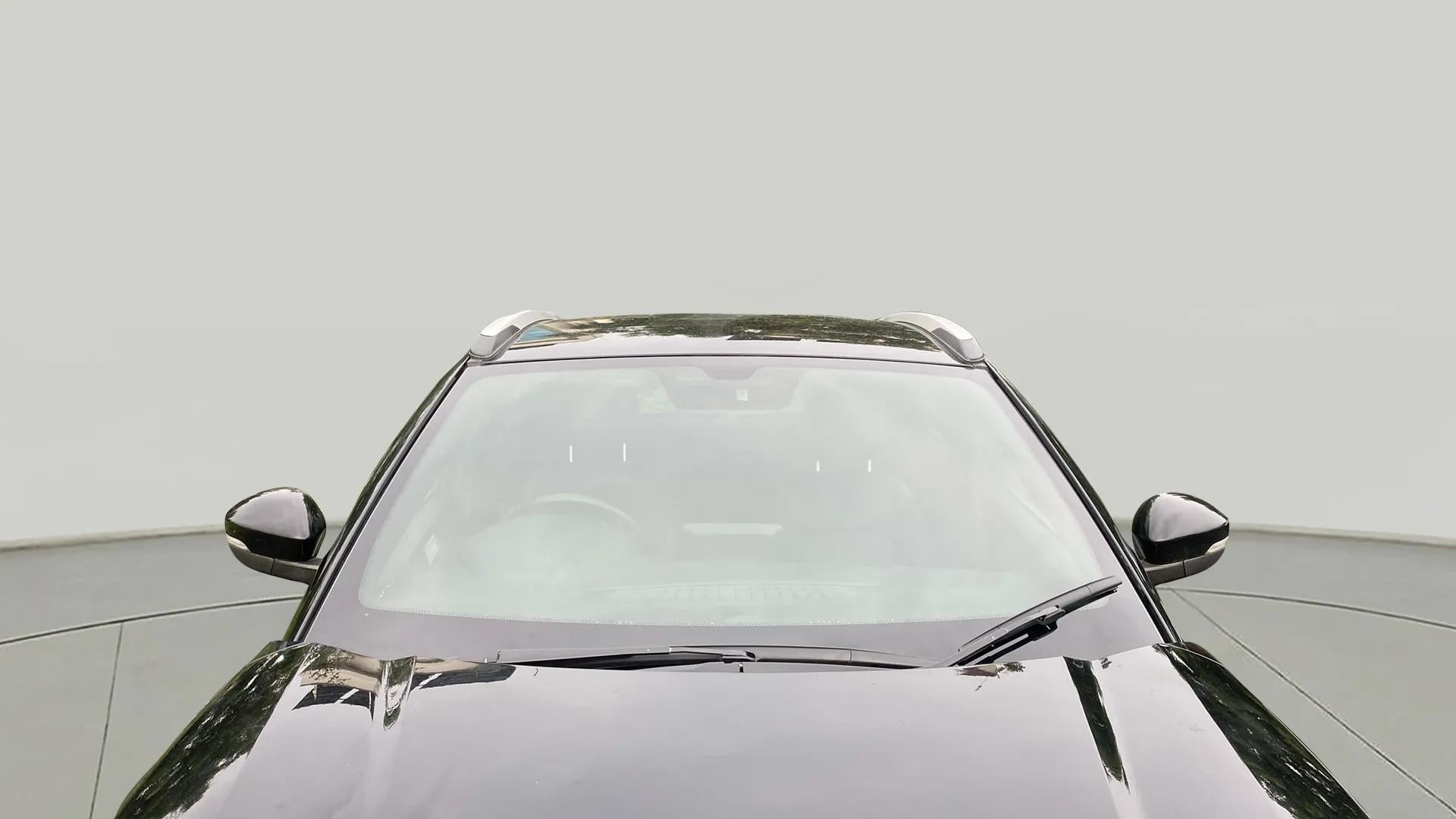 Front windshield view of a Tata Nexon 2017-2023