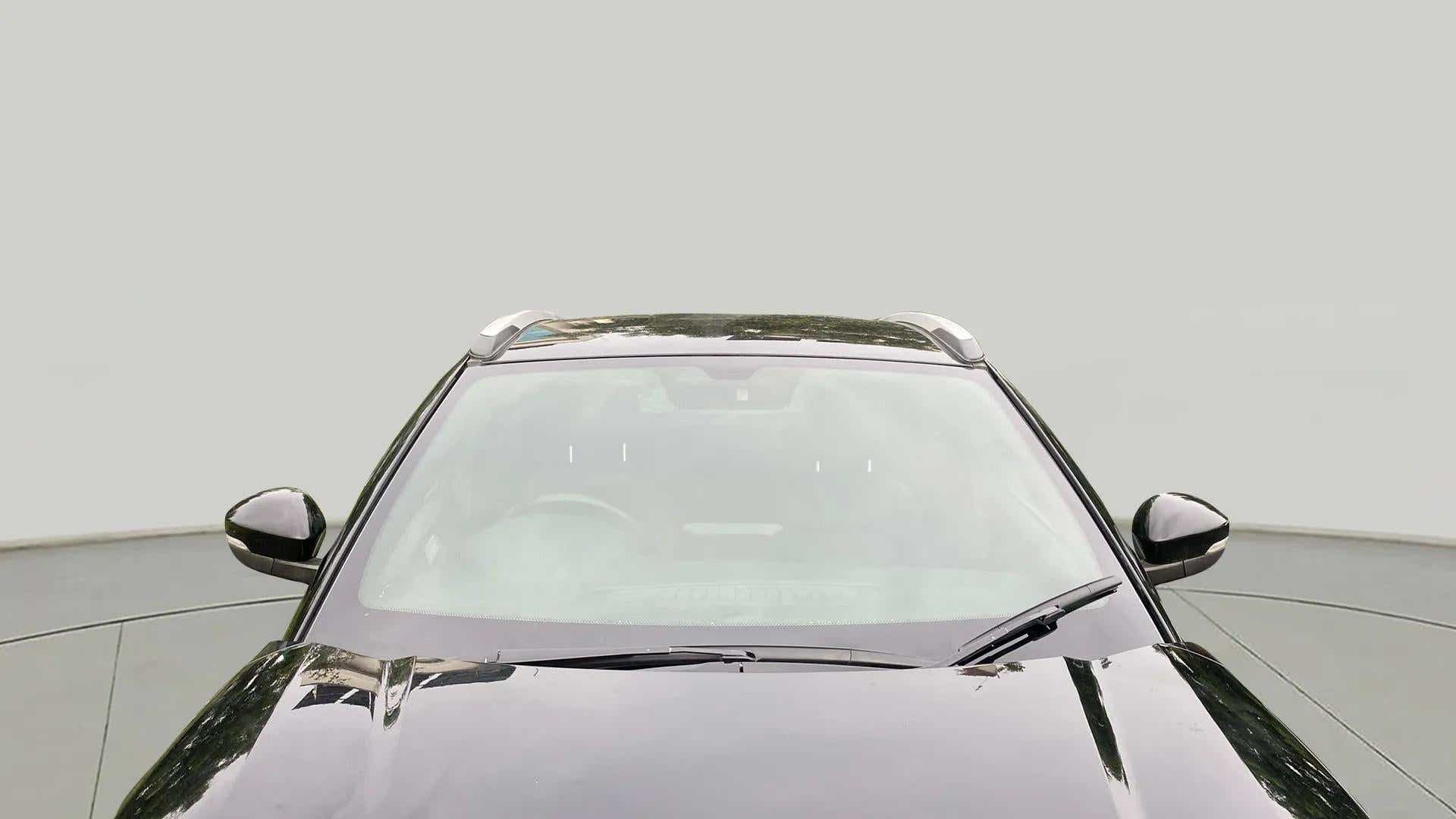 Front windshield view of a Tata Nexon 2017-2023
