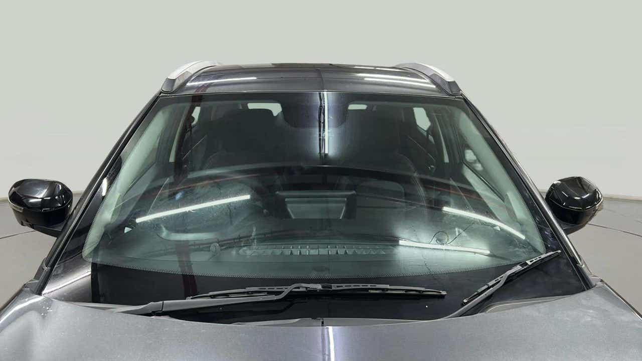 Front windshield of a Tata Nexon