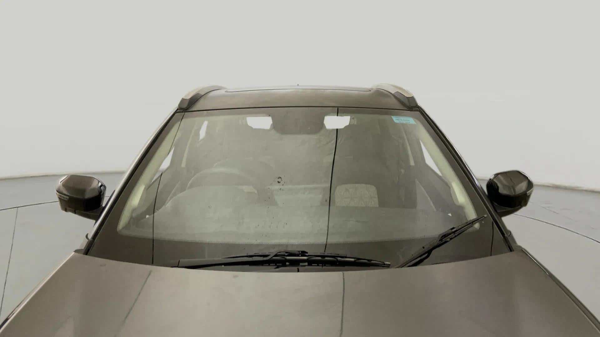 Front windshield view of a Tata Nexon 2017-2023