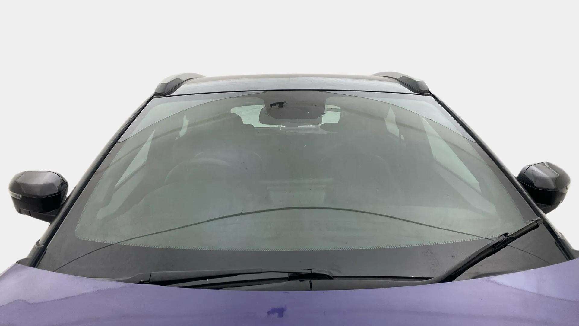 Windscreen view of a Tata Nexon 2017-2023