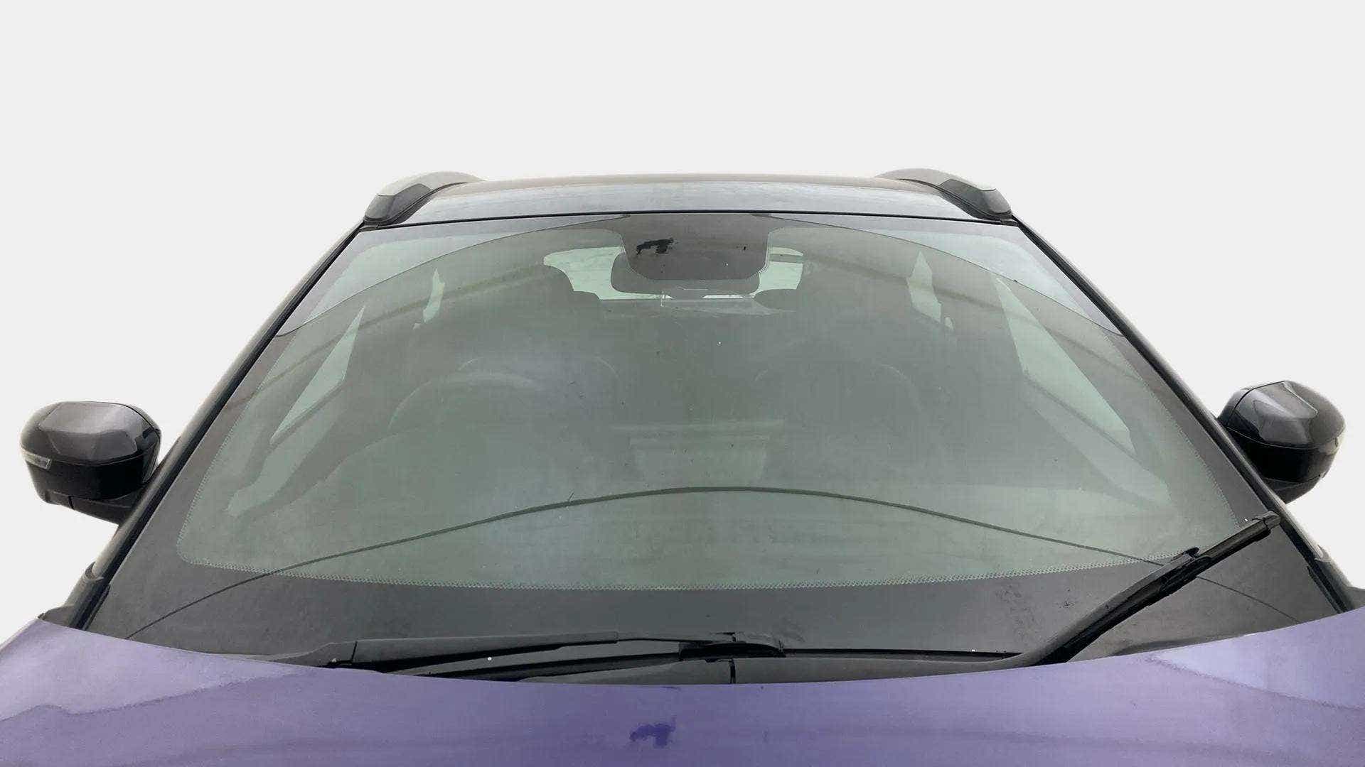 Windscreen view of a Tata Nexon 2017-2023