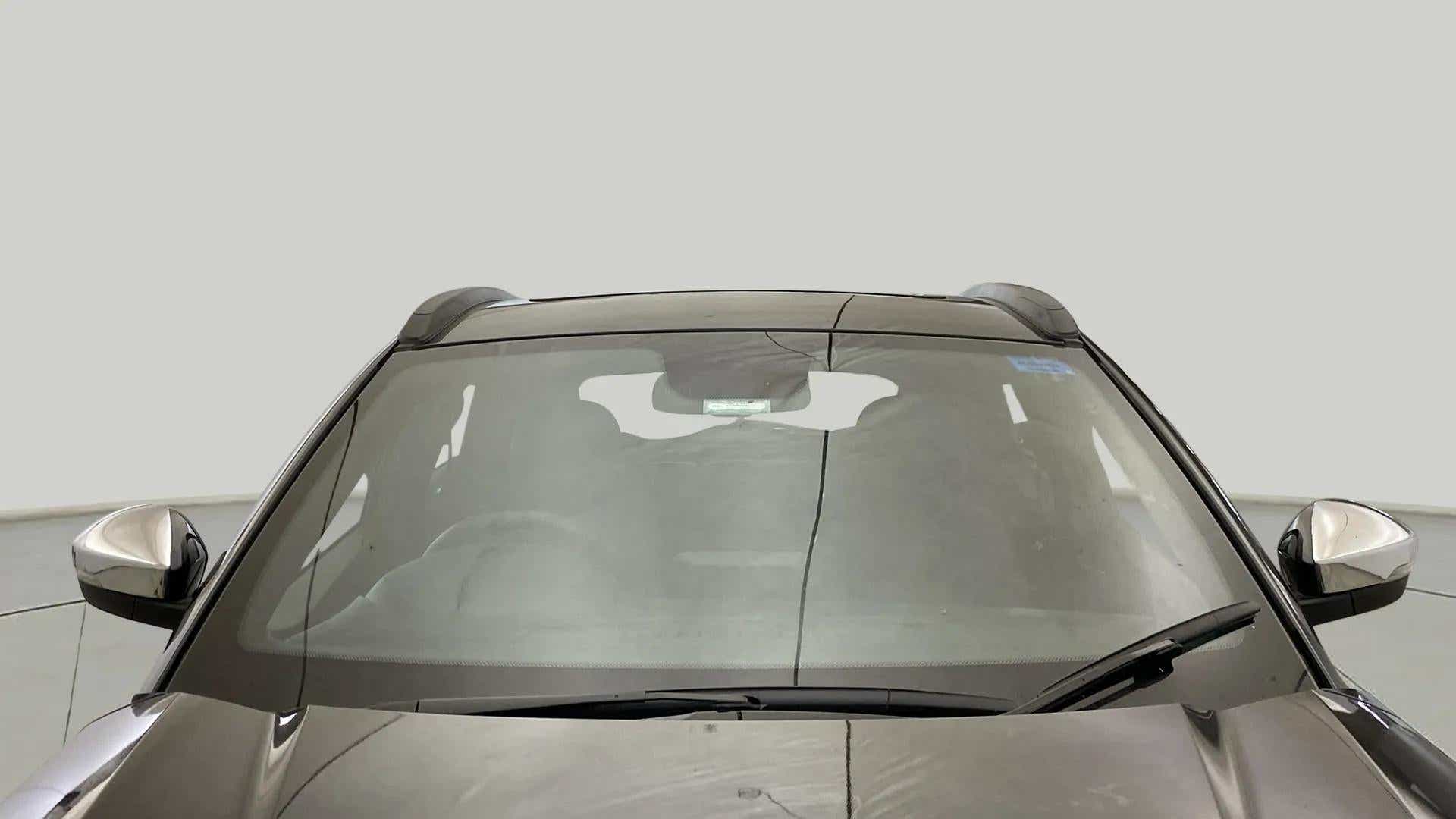 Front windshield view of a Tata Nexon 2017-2023