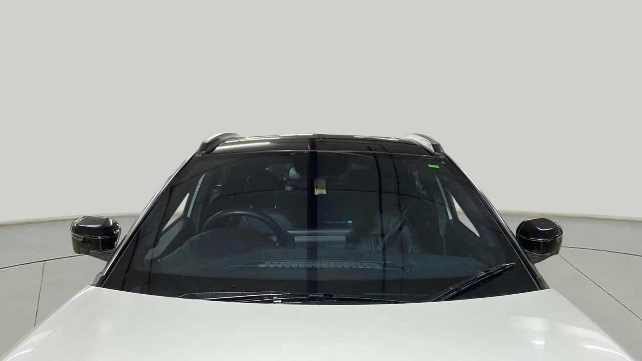 Front windshield view of a Tata Nexon 2017-2023