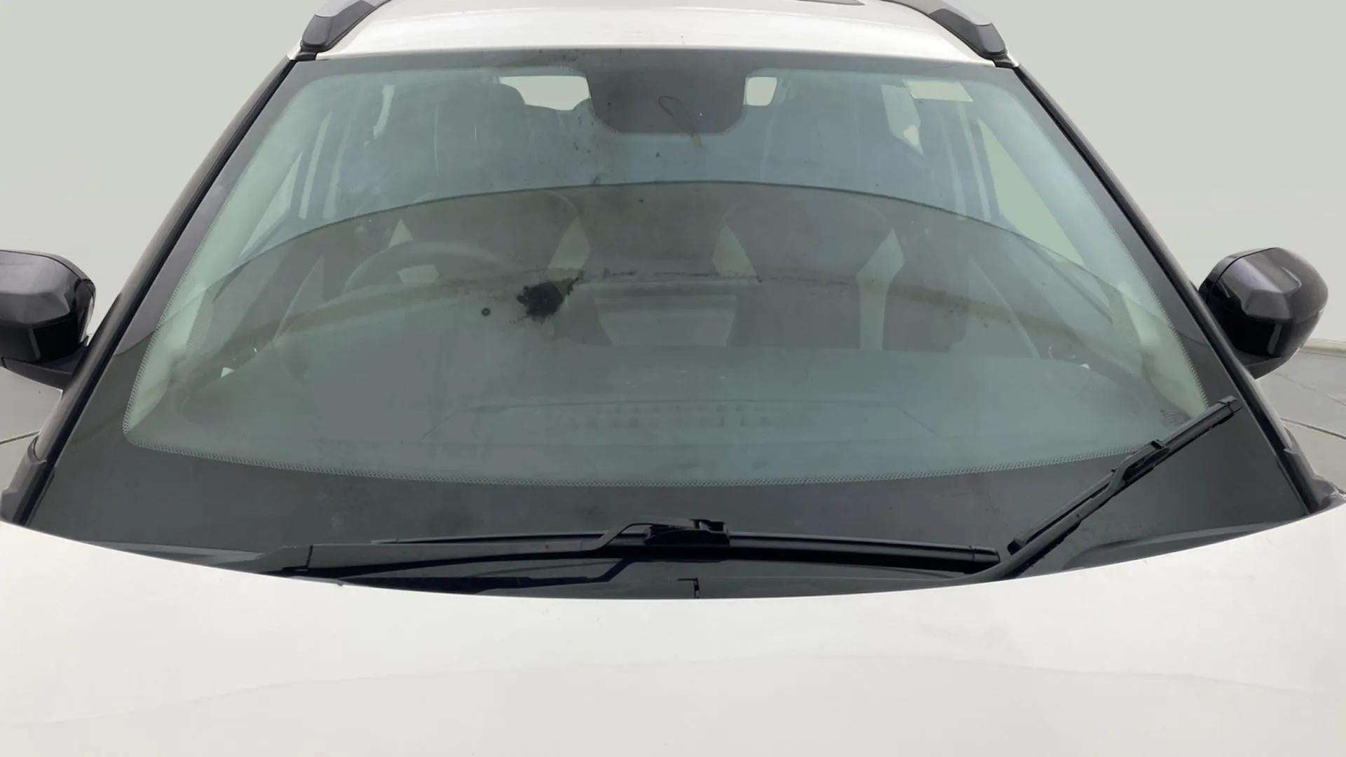 Windshield view of a Tata Nexon 2017-2023