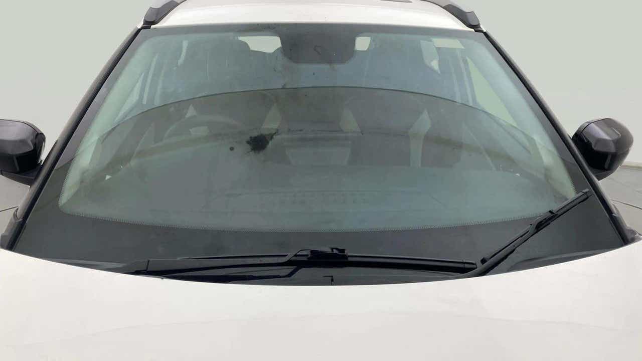 Windshield view of a Tata Nexon 2017-2023