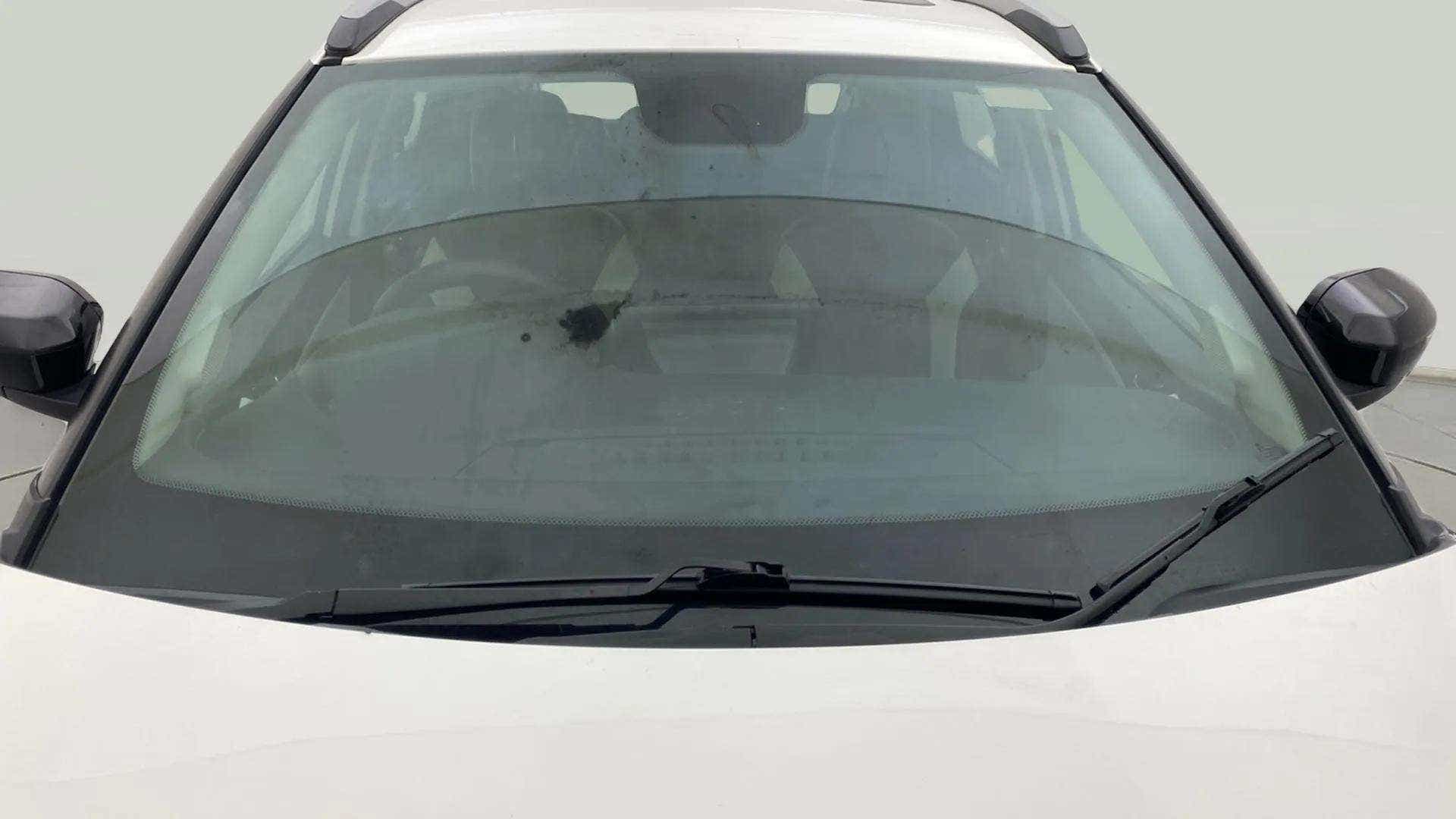 Windshield view of a Tata Nexon 2017-2023