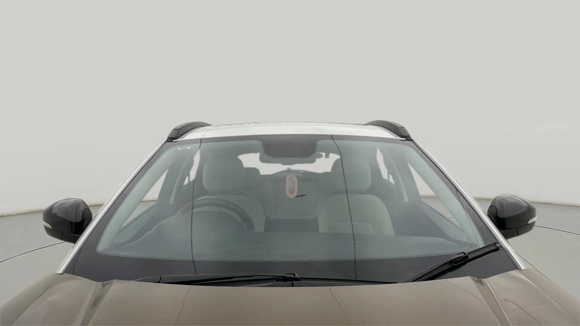 Front windscreen view of a Tata Nexon 2017-2023
