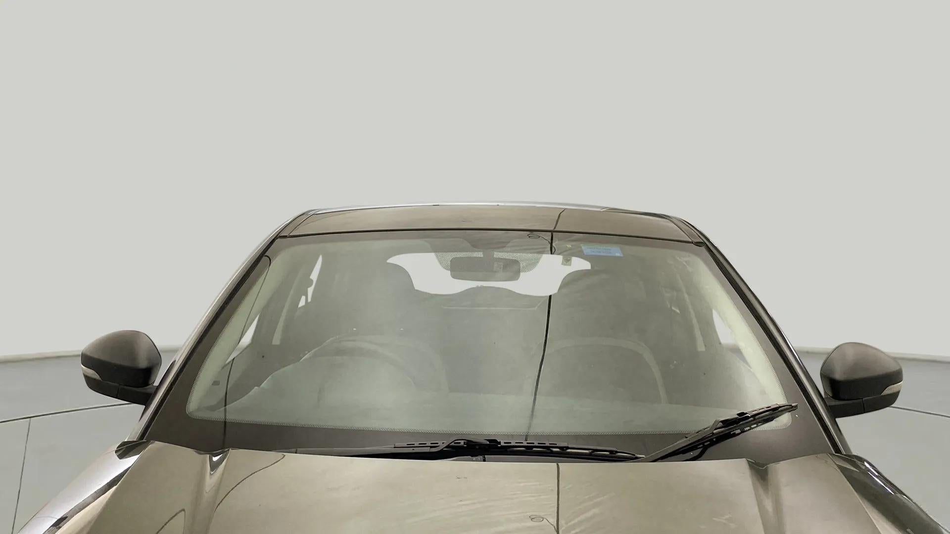 Front windshield view of a Tata Nexon 2017-2023