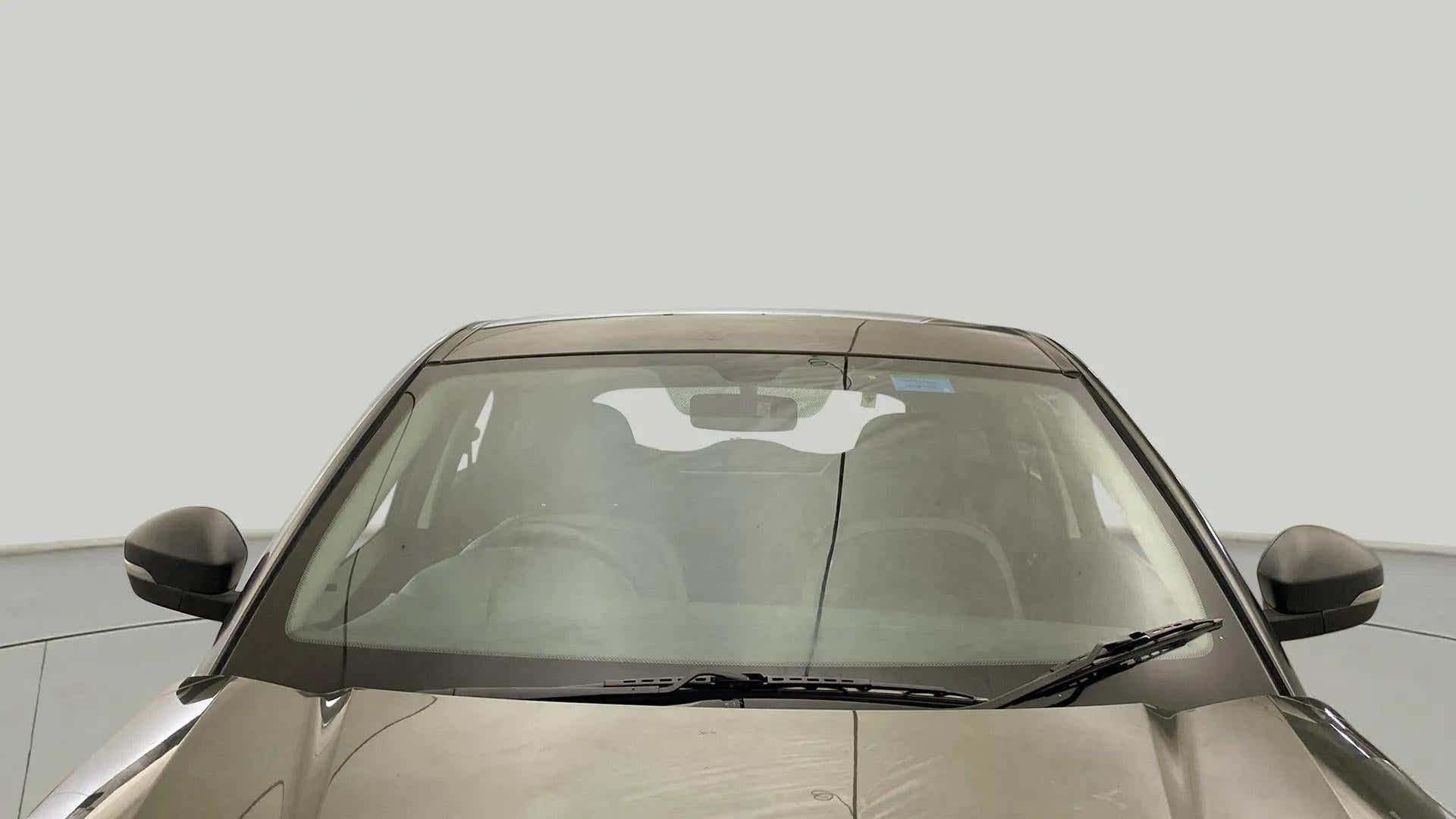 Front windshield view of a Tata Nexon 2017-2023