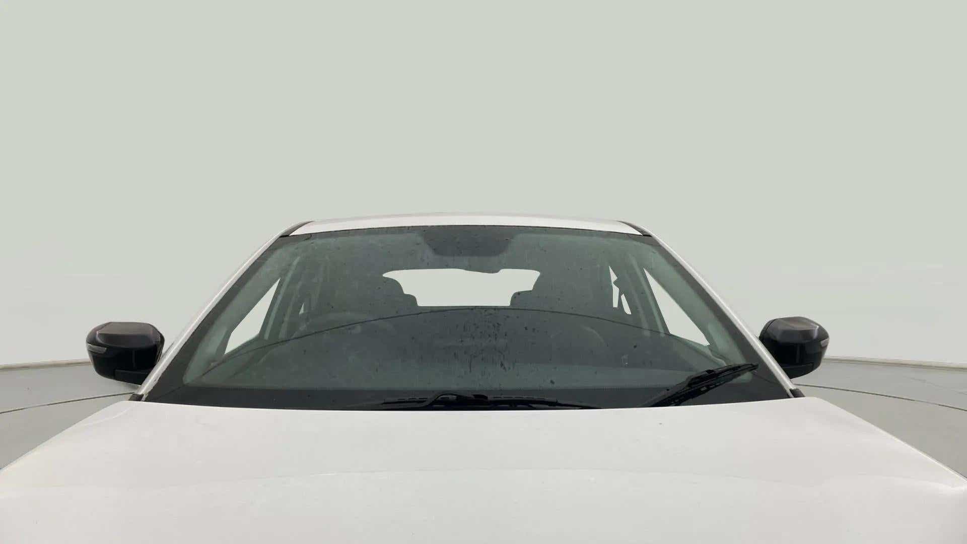 Front windshield view of a Tata Nexon