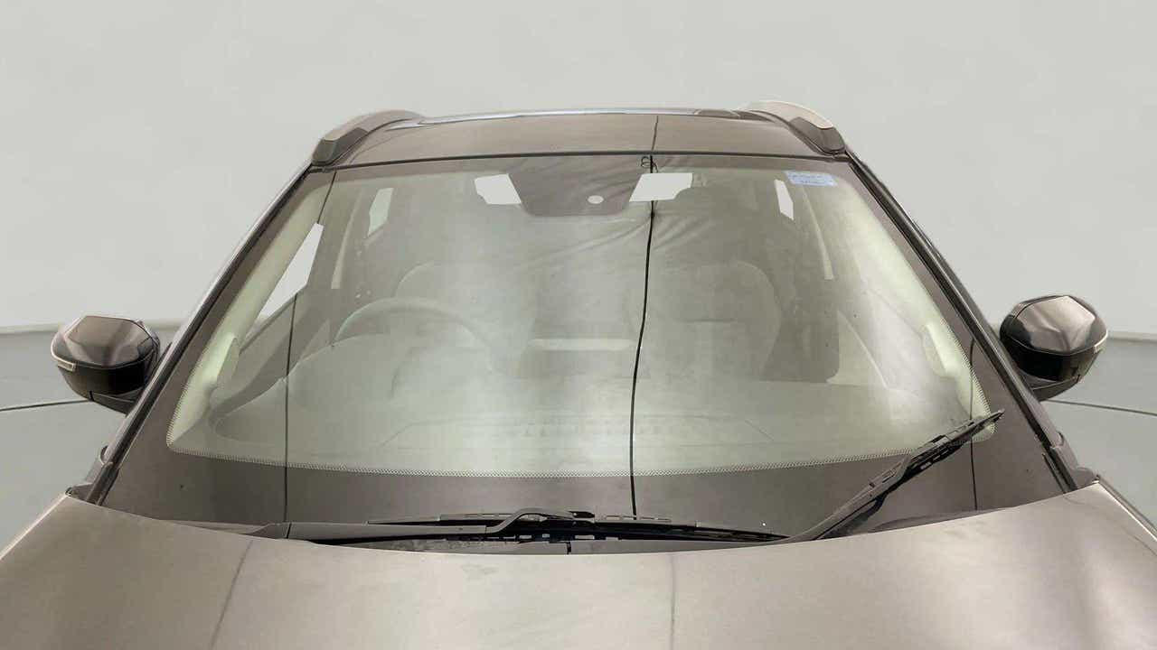 Windscreen and front wipers view of a Tata Nexon