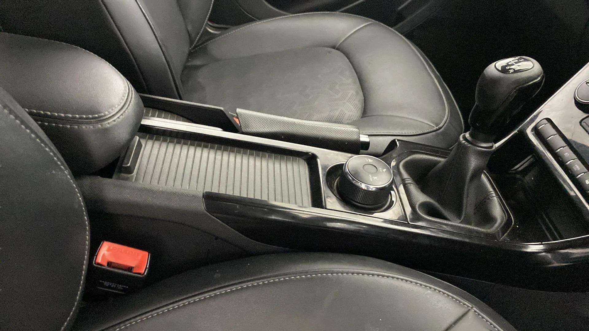 Center console view of a Tata Nexon 2017-2023