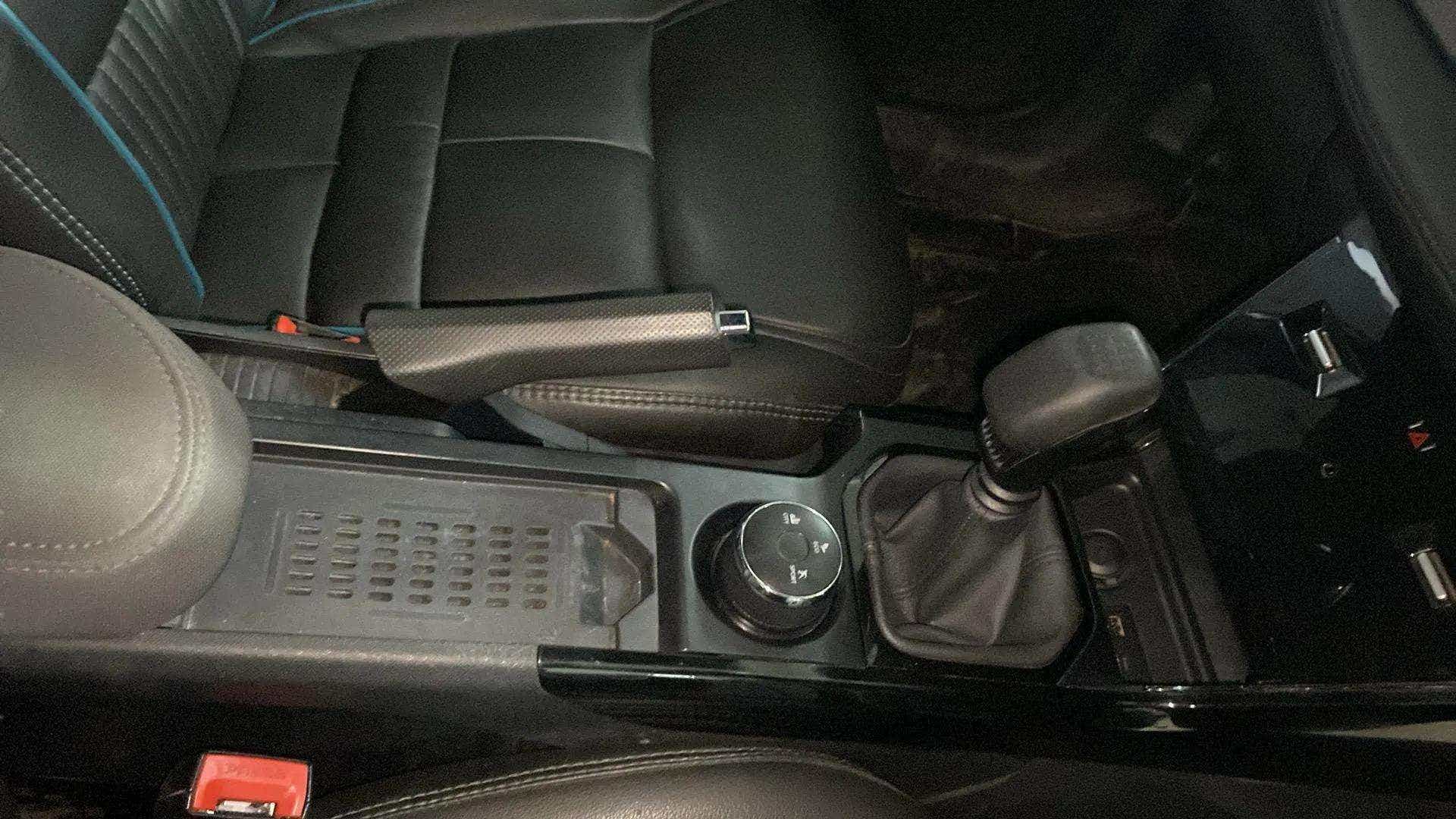 Center console view of a Tata Nexon 2017-2023