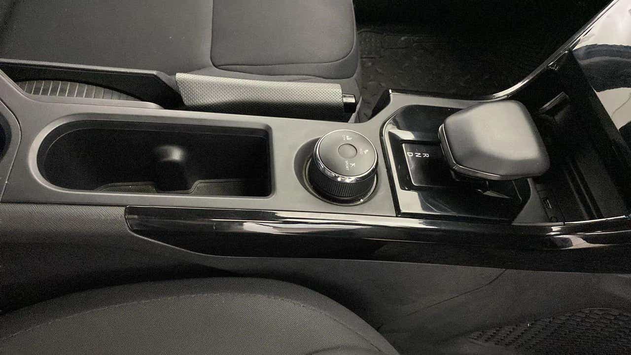 Center console view of a Tata Nexon