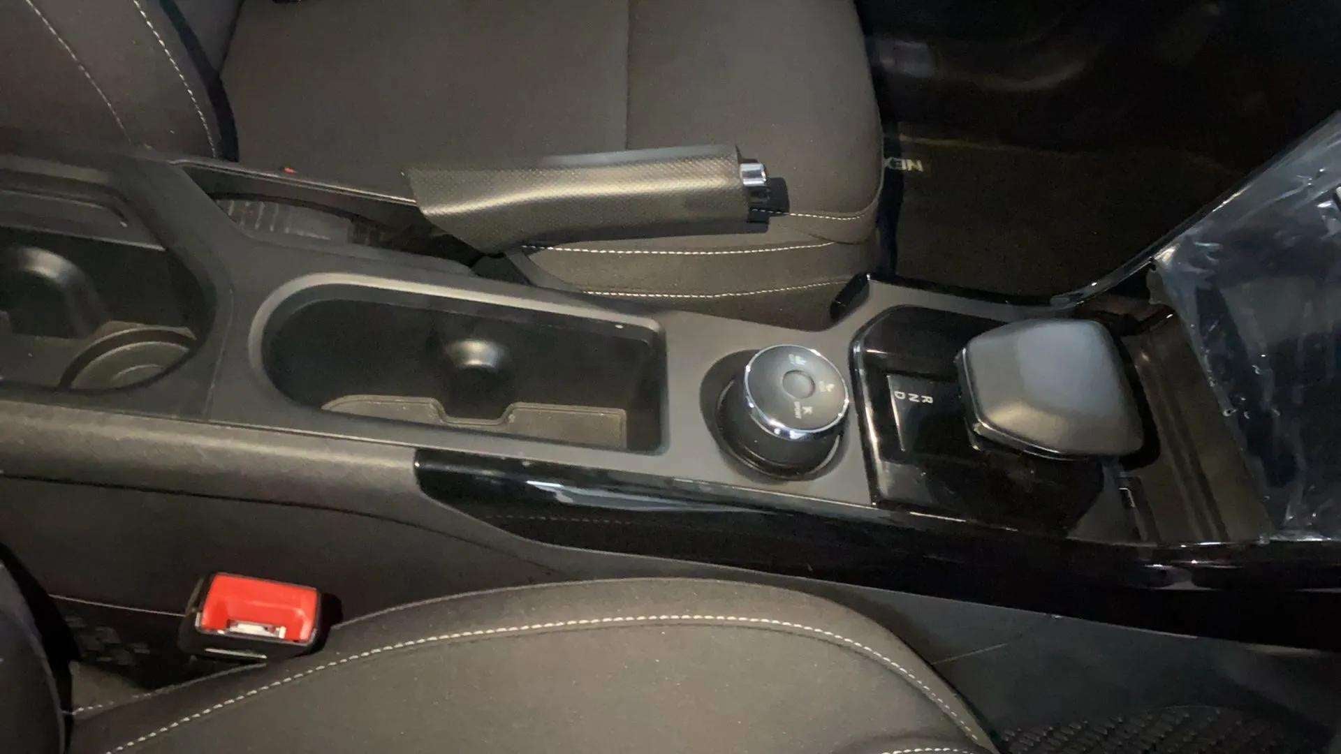 Center console of a Tata Nexon