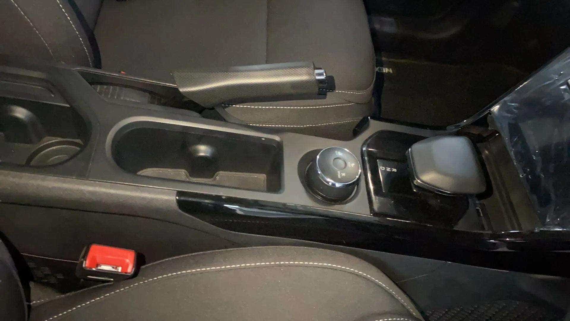 Center console of a Tata Nexon