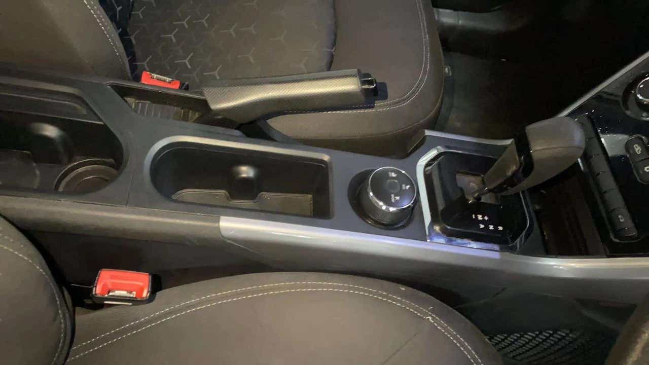 Center console and gear shifter of a Tata Nexon 2017-2023