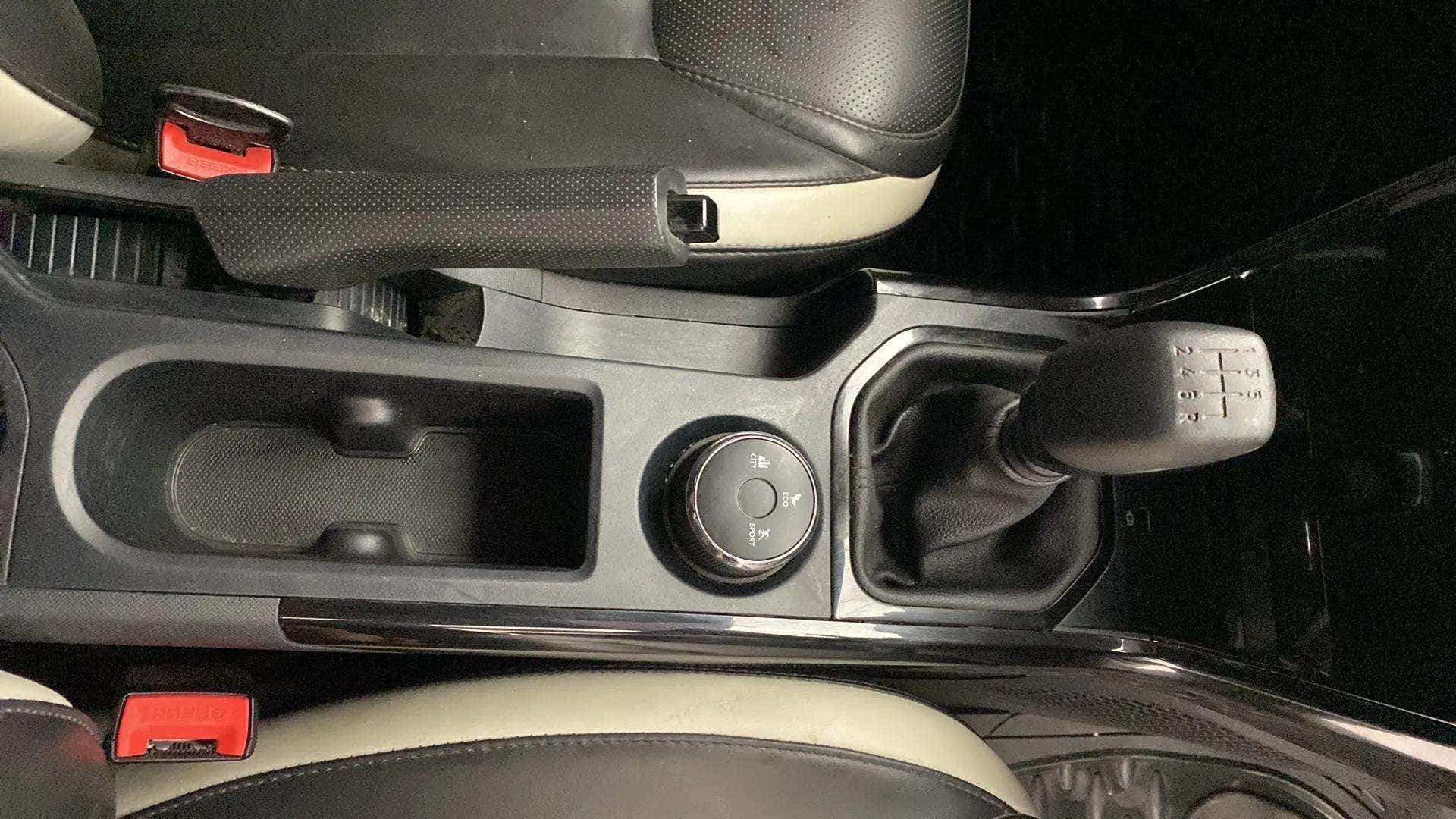 Center console of a Tata Nexon 2017-2023