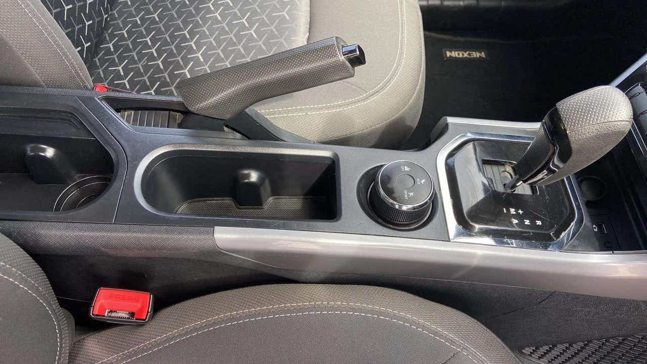 Central console of a Tata Nexon 2017-2023