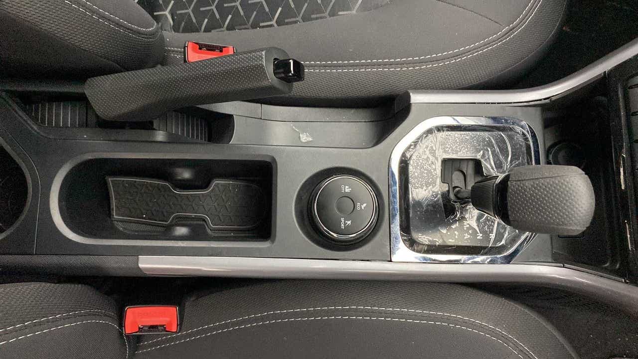 Center console view of a Tata Nexon 2017-2023