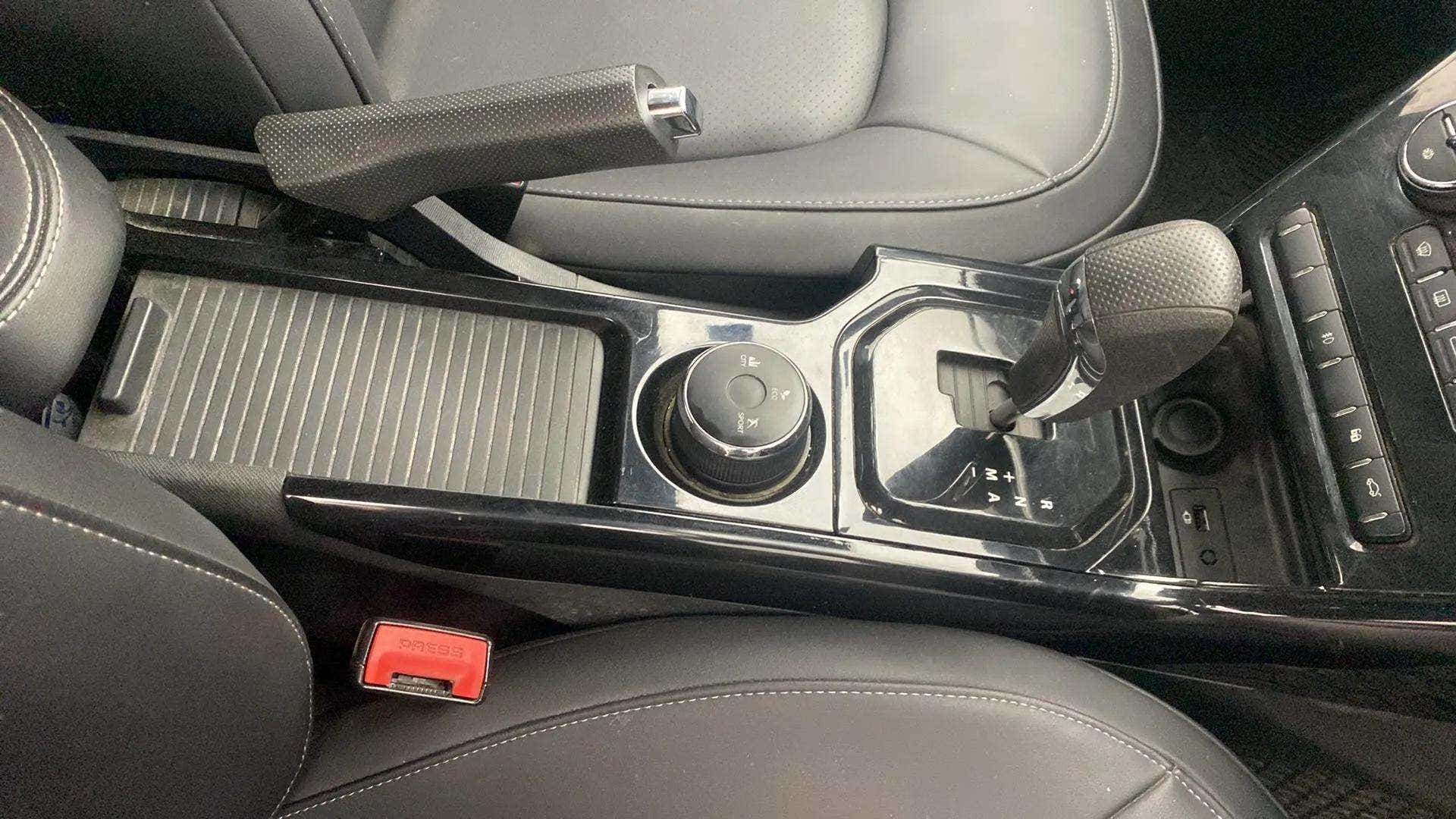Center console view of a Tata Nexon 2017-2023