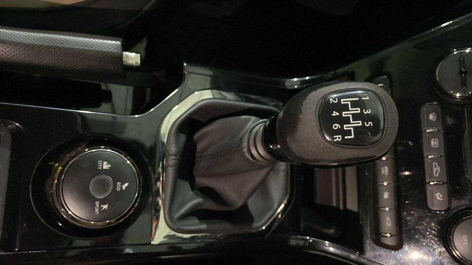 Gear shift lever and drive mode selector of a Tata Nexon 2017-2023