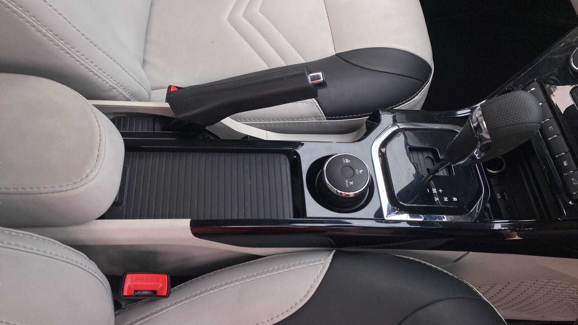 Interior center console of a Tata Nexon 2017-2023