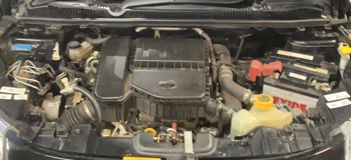 Engine bay of a Tata Nexon 2017-2023