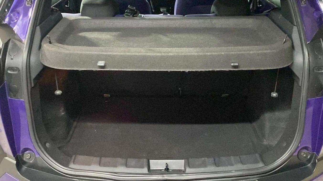 Boot space view of a Tata Nexon 2017-2023