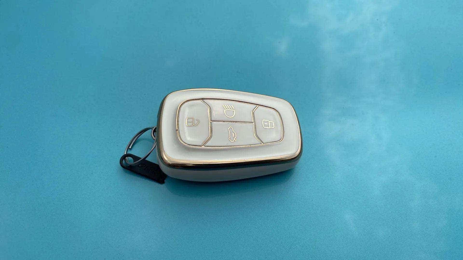 Car key fob of a Tata Nexon