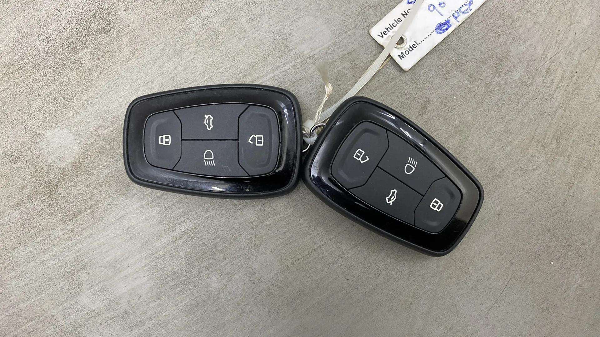 Car key fobs of a Tata Nexon 2017-2023