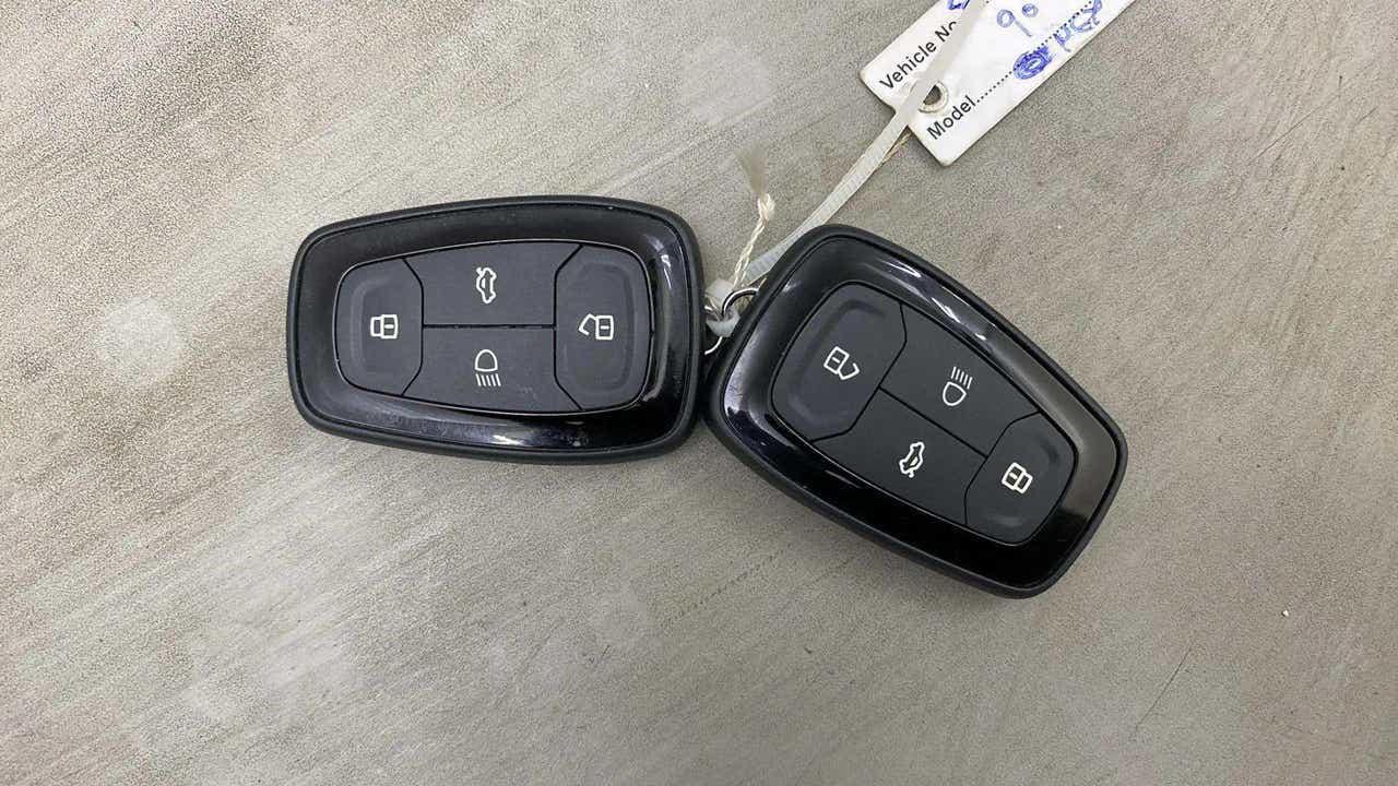 Car key fobs of a Tata Nexon 2017-2023