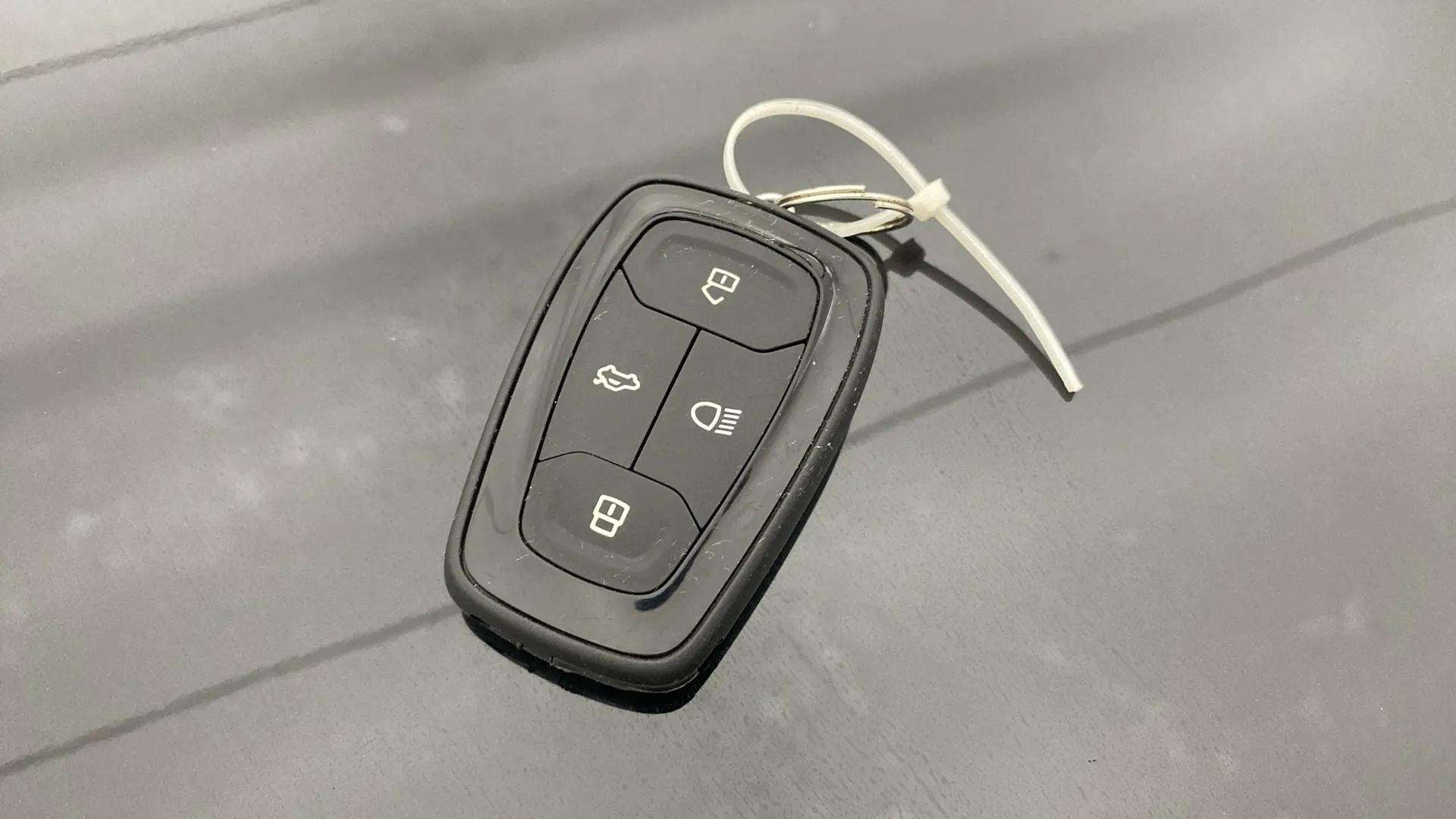Key fob close-up of a Tata Nexon 2017-2023
