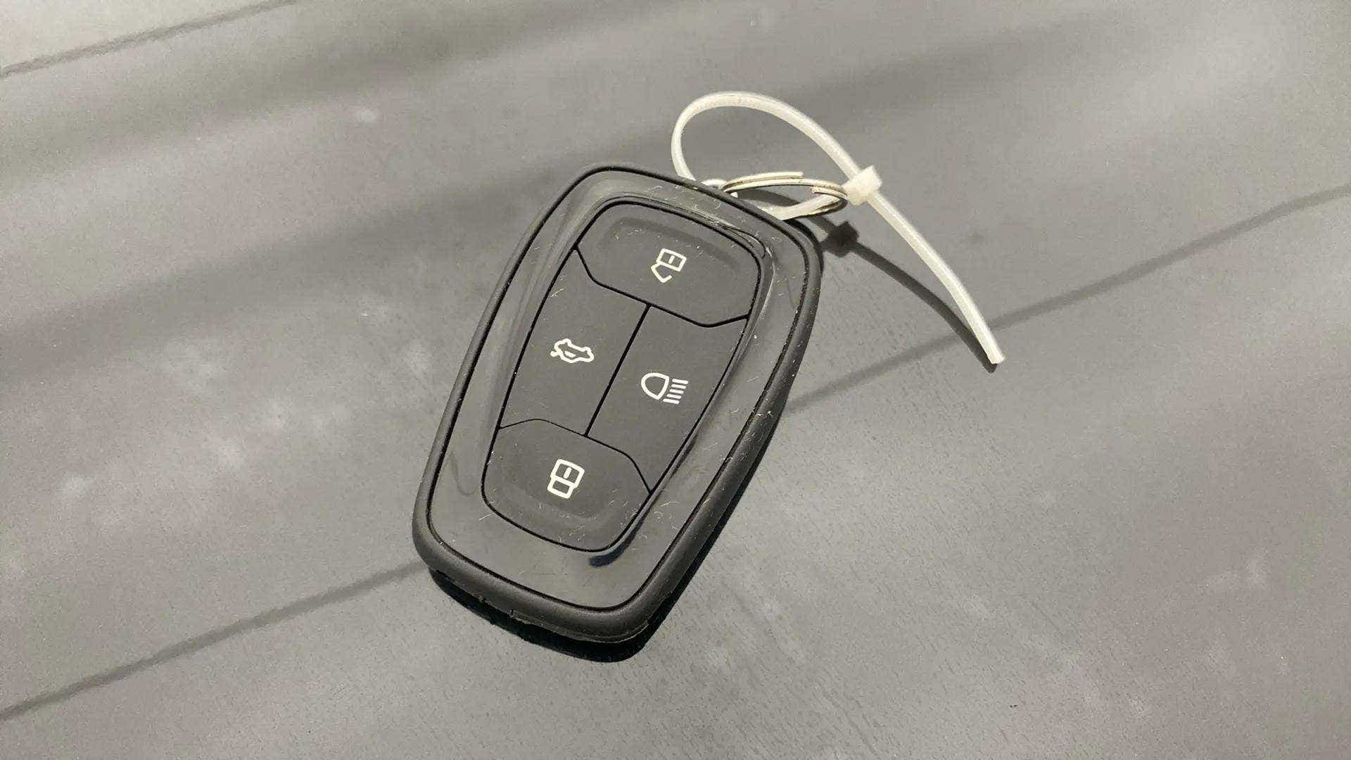 Key fob close-up of a Tata Nexon 2017-2023