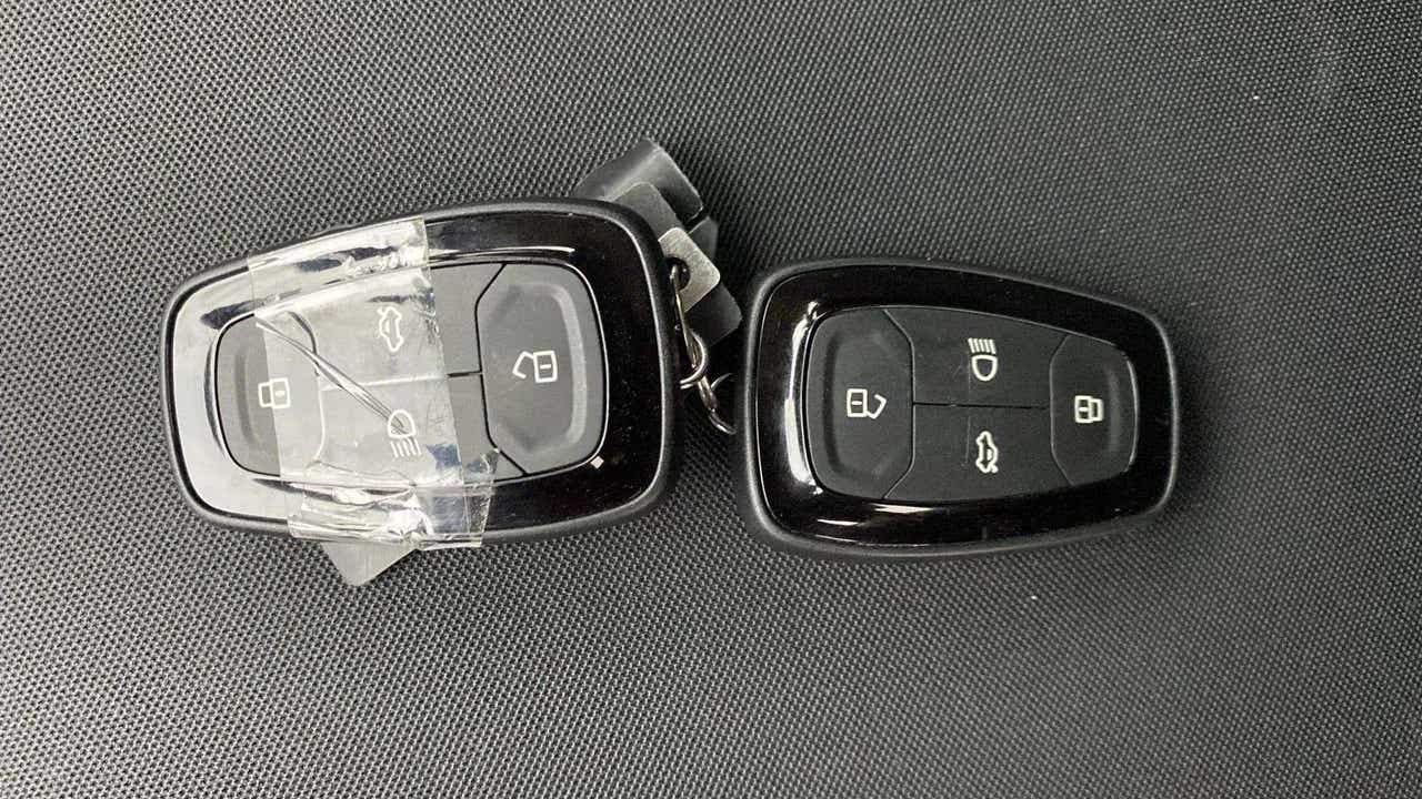 Key fobs of a Tata Nexon