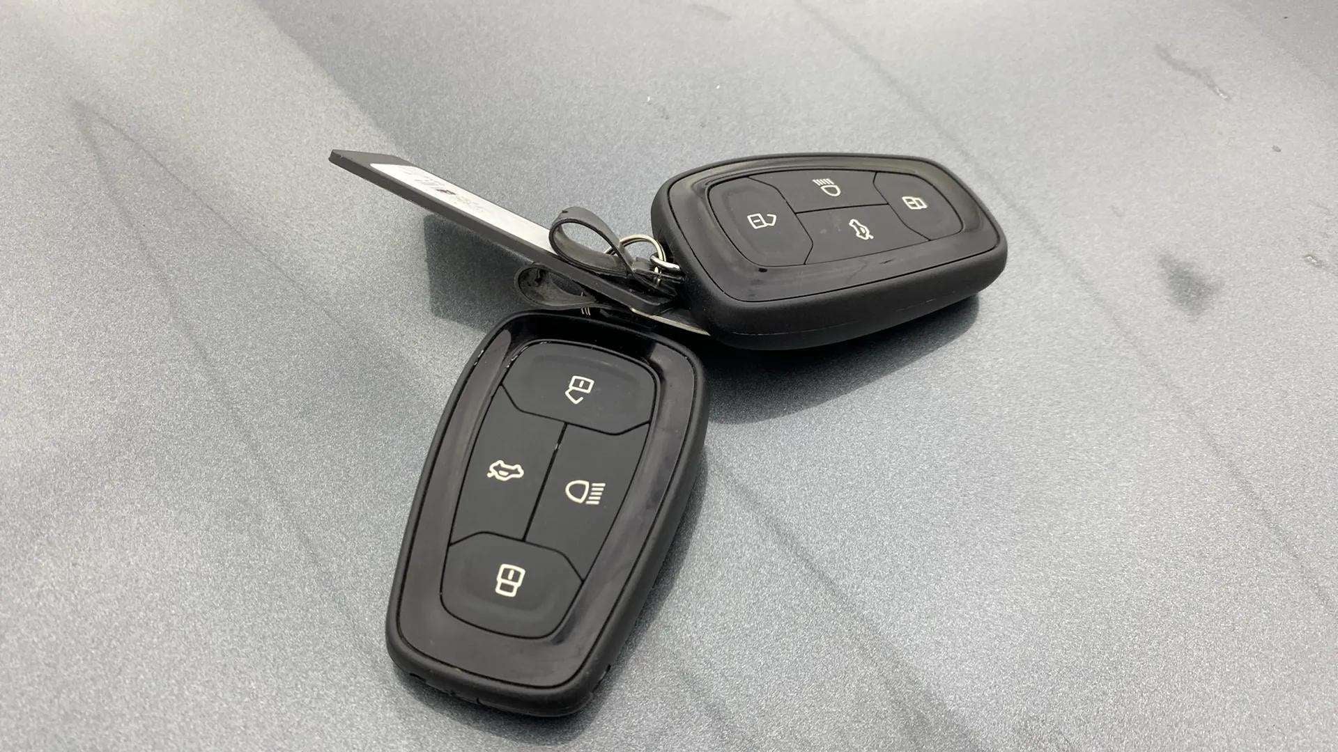 Car key fobs of a Tata Nexon 2017-2023