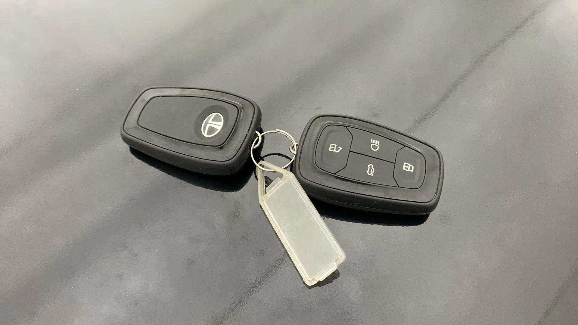 Car key fob of a Tata Nexon 2017-2023