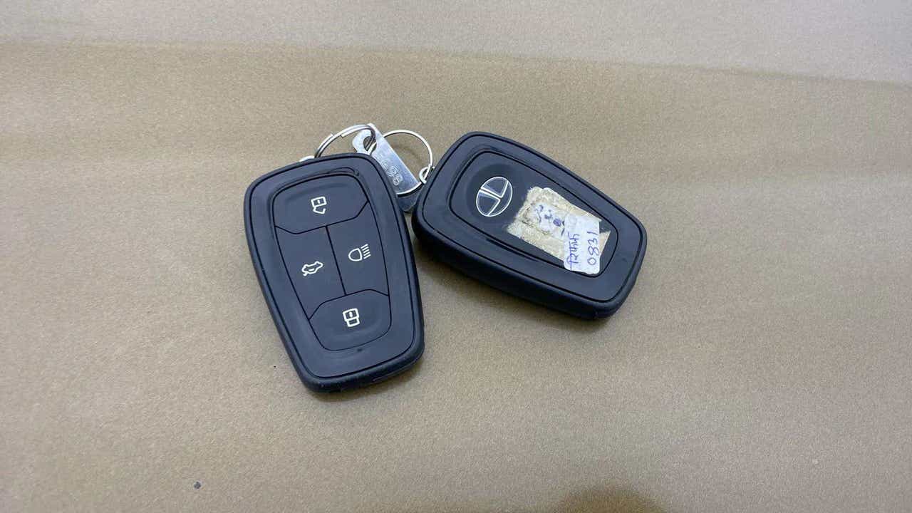 Car key fobs of a Tata Nexon 2017-2023