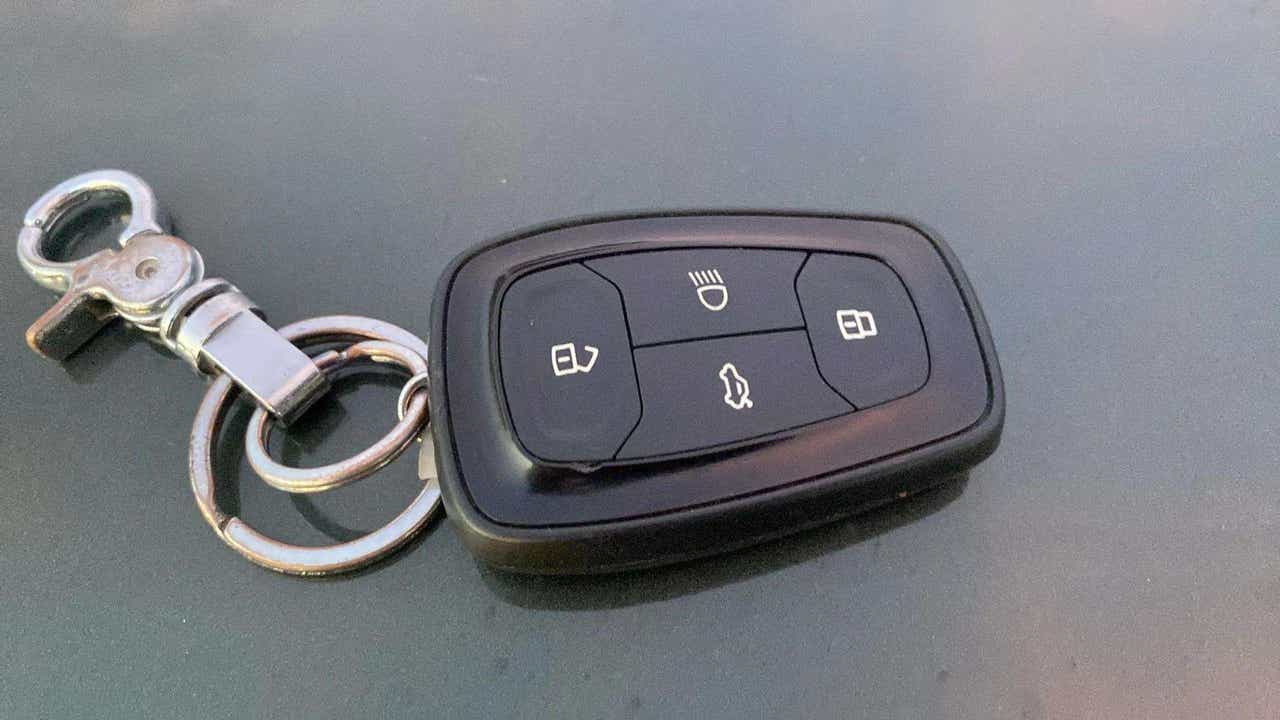 Car key fob of a Tata Nexon 2017-2023